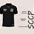 Camiseta Corinthians Masculina Poliamida Preta Brasão Dourado Leve Respirável Secagem Rápida - Imagem 6
