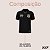 Camiseta Corinthians Masculina Poliamida Preta Brasão Dourado Leve Respirável Secagem Rápida - Imagem 8