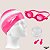 Kit Natação Speedo Swim Kit SLC Óculos Touca Protetor de Ouvido Antiembaçante UV Original - Imagem 5