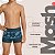 Sunga Boxer Tradicional Mash Infantil Masculina Estampada Folhagens Praia Piscina Natação Original - Imagem 6