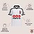 Camiseta Corinthians Retrô 1998 DDD Embratel Gola Polo em V Manga Curta Leve e Confortável - Imagem 5