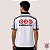 Camiseta Corinthians Retrô 1998 DDD Embratel Gola Polo em V Manga Curta Leve e Confortável - Imagem 3