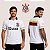 Camiseta Corinthians Retrô 1995 Suvinil Gola Polo em V Manga Curta Leve Confortável e Respirável - Imagem 4
