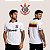 Camiseta Corinthians Retrô 1995 Suvinil Gola Polo em V Manga Curta Leve Confortável e Respirável - Imagem 1
