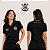 Camisa Corinthians Feminina Polo Timão Casual Esportiva Confortável com Escudo Dourado - Imagem 4