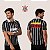 Camiseta Corinthians Retrô Suvinil Masculina 1995 Gola Polo em V Logo Estampada Leve Confortável - Imagem 4