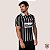 Camiseta Corinthians Retrô Suvinil Masculina 1995 Gola Polo em V Logo Estampada Leve Confortável - Imagem 2