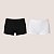 Kit com 2 Calcinhas Boyshort She Sem Costura em Microfibra Feminina Confortável para o Dia a Dia - Imagem 2