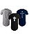 Kit Com 3 Camisetas Camisa Masculinas Long Line Oversize - Imagem 1