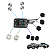 Kit Bucha Completo da alavanca de cambio Vw Amarok Manual - Imagem 10