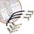 Kit 3 Cabos Para Pedal de Guitarra 25cm P10 / P10 Voik CP6852 - Imagem 1