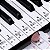 Adesivo Para Teclado Musical Note Sticker Voik - Imagem 3