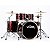 Bateria Acústica Completa Voik BAM22-RD Vinho - Imagem 1