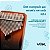 Kalimba 21 Teclas Piano de Dedo Instrumento de Percussão Em Mogno Voik KLB - Imagem 4