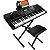 Kit Teclado Musical Voik VTM-4000 - Imagem 1