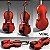 Violino Voik 4/4 V4-1A - Imagem 3