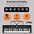 Teclado Musical 61 Teclas Voik VTX-730 - Imagem 4