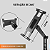 Suporte Para Celular de Mesa Com Encaixe de Microfone Voik M-TR12 - Imagem 3