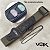 Correia Para Guitarra Violão Com Porta Palheta Voik VCPP-13 Black - Imagem 5