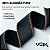 Correia Para Guitarra Violão Com Porta Palheta Voik VCPP-13 Black - Imagem 4