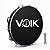 Pandeiro Profissional 10" Pele Leitosa Preto Voik PV10-BK - Imagem 2