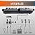 Bateria Eletrônica Portatil 7 Pads Voik Beat-70 com Baqueta - Imagem 5