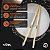 Caixa Bateria Voik 14x8 Madeira CB14 All Nigth + Baquetas 7A - Imagem 13