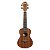 Ukulele Voik ALOHA-230 Concert Acústico Nylon Tampo Sapele Fundo Abaulado 23" Polegadas Escala Rosewood 18 Trastes Tarraxas Pretas Mahogany Fosco Para Destros - Imagem 1