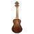 Ukulele Voik ALOHA-230 Concert Acústico Nylon Tampo Sapele Fundo Abaulado 23" Polegadas Escala Rosewood 18 Trastes Tarraxas Pretas Mahogany Fosco Para Destros - Imagem 3