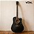 Violão Eletroacústico Voik SERENATA Cor Preto Fosco Folk Cutaway Cordas de Aço Captador EQV-5 Com Afinador ORIGIN Series Para Destros - Imagem 8