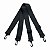 Case Para Guitarra Voik AC175 Air Case Texturizada Com Trava De Segurança Profissional Alça de Mão e de Costas Preta - Imagem 3