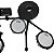 Bateria Eletrônica Voik VIBE-600 Nitro Core MIDI USB 7 Peças Caixa Mesh 20 Kits Silenciosa Completa Com Banco + Fone + Baqueta Para Iniciantes E-DRUMS Series Cor Preto Bivolt 110v/220v - Imagem 4