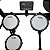 Bateria Eletrônica Voik VIBE-600 Nitro Core MIDI USB 7 Peças Caixa Mesh 20 Kits Silenciosa Completa Com Banco + Fone + Baqueta Para Iniciantes E-DRUMS Series Cor Preto Bivolt 110v/220v - Imagem 3