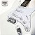Kit Guitarra Elétrica Voik Pure White Gloss Com Amplificador - Imagem 2