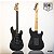 Kit Guitarra Elétrica Voik 100 Noir Matte Black Com Amplificador - Imagem 5