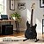 Kit Guitarra Elétrica Voik 100 Noir Matte Black Com Amplificador - Imagem 4