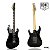 Kit Guitarra Eletrica Voik Venom 160 Gloss Black Com Acessorios - Imagem 5