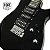 Kit Guitarra Eletrica Voik Venom 160 Gloss Black Com Acessorios - Imagem 4