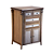 Mesa de Apoio Império Madeira 4 Gavetas e 2 Portas Multi Uso 44x80x57cm - Imagem 1