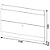 Painel Classic TV Até 60 Polegadas Parede Sala de Estar 2.6m Off White/Freijó MDP - Imagem 3
