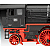 Voltar Express Locomotive S3/6 Br18(5) C/ Tender 2'2't Revell 2168 - Imagem 5