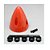 Spinner 2-1/2 Pol - Vermelho (1) Dub 286 - Imagem 1