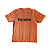 Camiseta Futaba malha 100% algodão fios30/1 tamanho M Laranja - Imagem 1