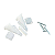 Dubro 237 - Nylon T Style Control Horns - Imagem 1