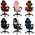 Cadeira Escritorio Gamer Ajustes  Ergonômica  B7-008  BRIN7 - Imagem 3