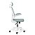 Cadeira De Escritório Brin7 B7 002 Ergonômica Branca Mesh - Imagem 3