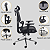 Cadeira  Ergonômica Escritorio Ajustável Reclinavel Brin7 - Imagem 5