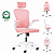 Cadeira De Escritório Ergonômica Regulável Giratória Brin7 - Imagem 4