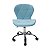 Cadeira De Escritorio Giratoria Ajustável Brin7 Azul - Imagem 2