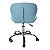 Cadeira De Escritorio Giratoria Ajustável Brin7 Azul - Imagem 4